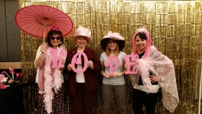 Me, Mom, Rachelle, Tiff (My daughters-in-law) 