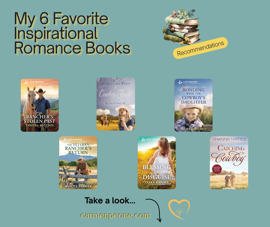 My 6 Favorite Inspirational Romance Books